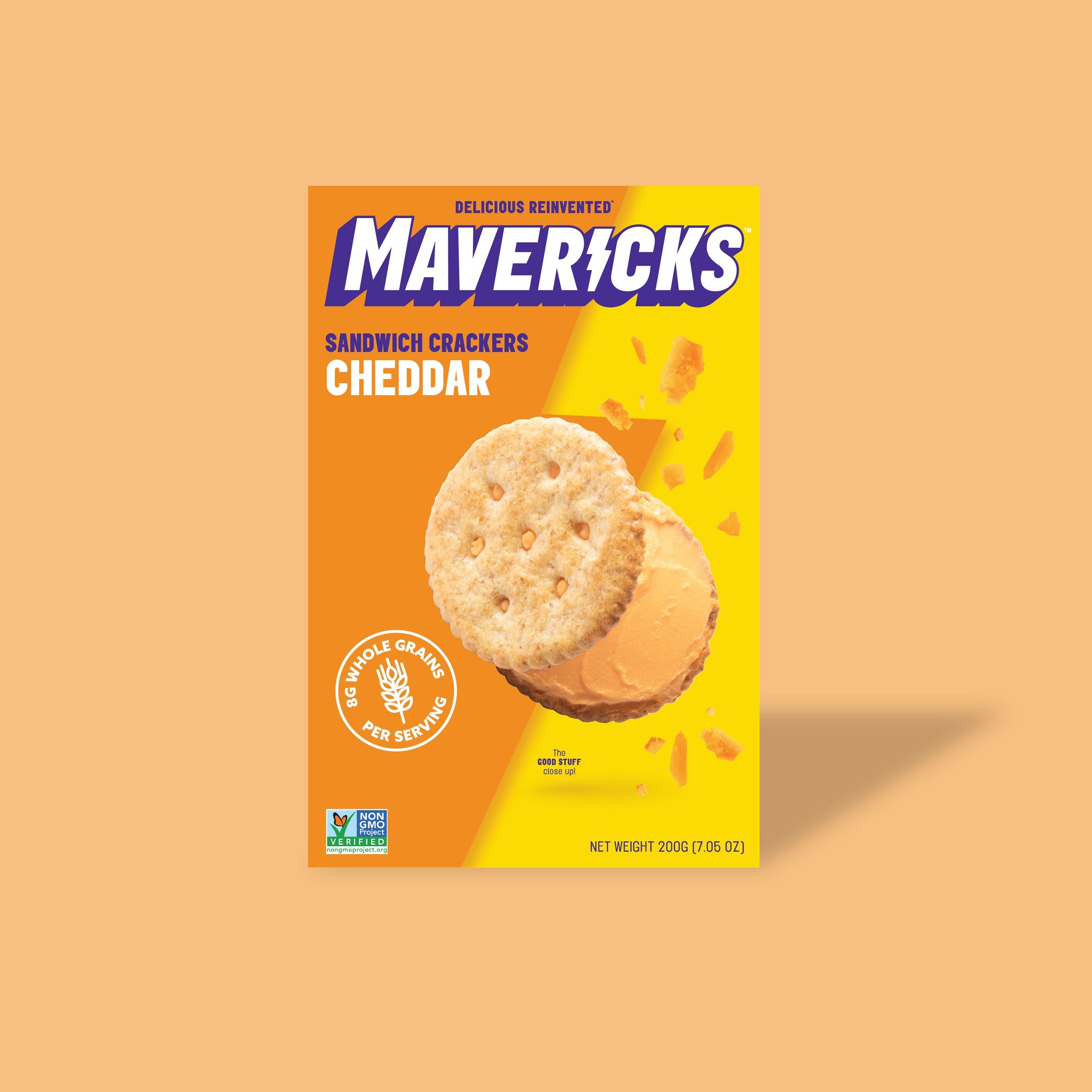 cheddar sandwich crackers, 7oz